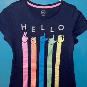 Girls graphic tee